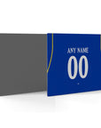 Mouse pad with the Chelsea 2026-27 Home football shirt design by RIPA Football