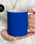 Mug with the Chelsea 2026-27 Home football shirt design by RIPA Football