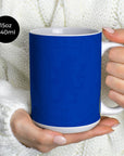 Mug with the Chelsea 2026-27 Home football shirt design by RIPA Football