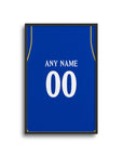 Print with the Chelsea 2026-27 Home football shirt design by RIPA Football