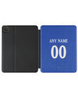 iPad case with the Chelsea 2026-27 Prematch football shirt design by RIPA Football