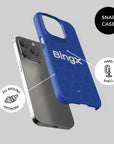 Phone case with the Chelsea 2026-27 Prematch football shirt design by RIPA Football