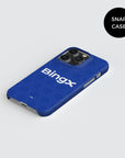 Phone case with the Chelsea 2026-27 Prematch football shirt design by RIPA Football