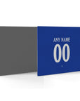 Mouse pad with the Chelsea 2026-27 Prematch football shirt design by RIPA Football