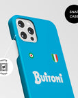 Napoli Gli Azzurri 1987-88 Home Kit Phone Case
