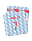 Manchester Red Devils 2021-22 Away Kit Coaster