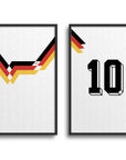 Germany
die Mannschaft 1990 World Cup Home Kit Print