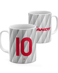 Liverpool Reds 1989-90 Away Kit Mug