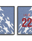 USA Red, White and Blue 1994 World Cup Away Kit Print