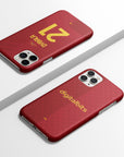 Roma Giallorossi 2022-23 Home Kit Phone Case