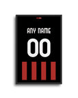 Milan Rossoneri 2022-23 Home Kit Print
