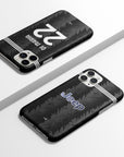 Piemonte Calcio Bianconeri 2022-23 Away Kit Phone Case