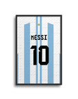 Argentina La Albiceleste 2022 World Cup Home Kit Print