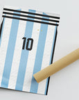 Argentina La Albiceleste 2022 World Cup Home Kit Print