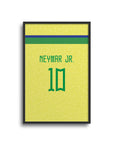 Brasil A Canarinha 2022 World Cup Home Kit Print