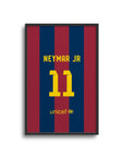Barcelona Culés 2014-15 Home Kit Print