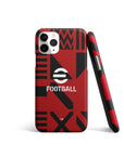 Milan Rossoneri 2022-23 Prematch Kit Phone Case