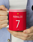 Manchester Red Devils Mug 2021-22 Home Kit