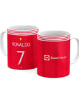Manchester Red Devils Mug 2021-22 Home Kit