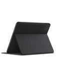 a black tablet case sitting on top of a white surface