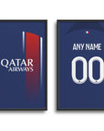 Paris Parisiens 2023-24 Home Kit Print