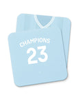 Manchester Cityzens 2023-24 Home Kit Coaster