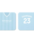 Manchester Cityzens 2023-24 Home Kit Coaster