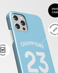 Manchester Cityzens 2023-24 Home Kit Phone Case