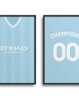 Manchester Cityzens 2023-24 Home Kit Print