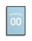 Manchester Cityzens 2023-24 Home Kit Print