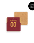 Roma Giallorossi 2023-24 Home Kit Coaster