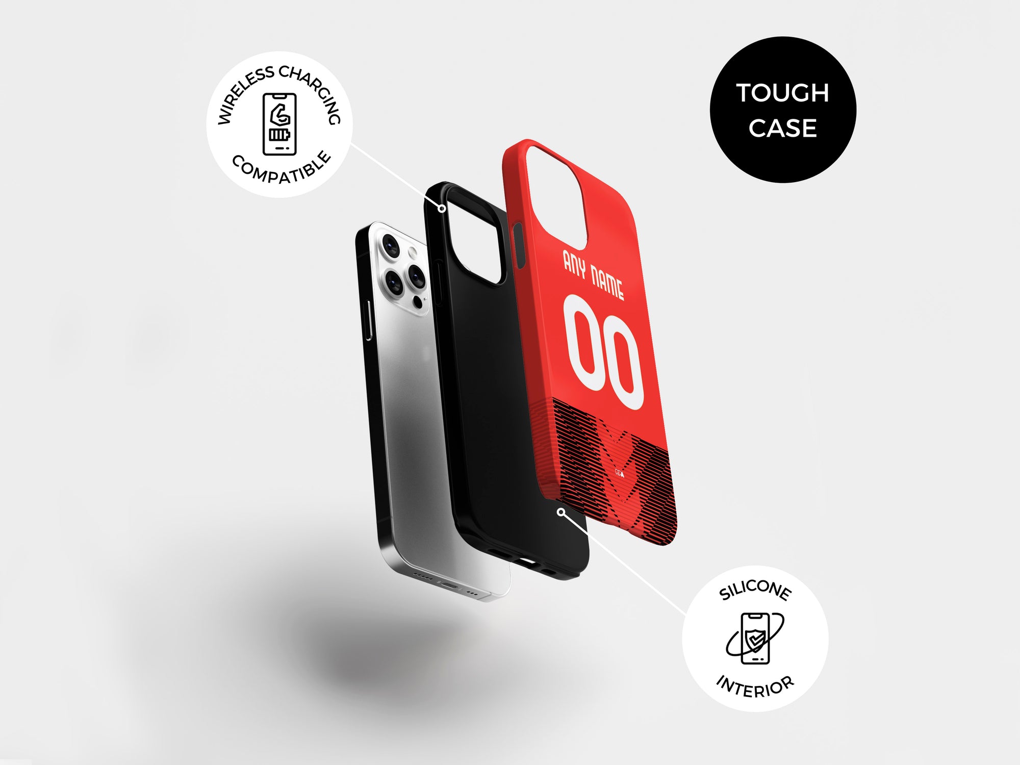 Milan Rossoneri 2023-24 Home Kit Phone Case