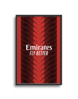 Milan Rossoneri 2023-24 Home Kit Print