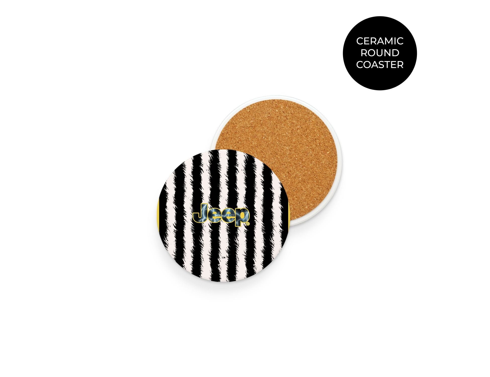 Piemonte Calcio Bianconeri 2023-24 Home Kit Coaster