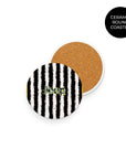 Piemonte Calcio Bianconeri 2023-24 Home Kit Coaster