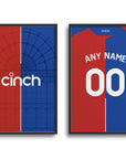 Palace The Eagles 2023-24 Home Kit Print