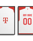 Bayern Bavarians 2023-24 Home Kit Print