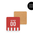 Atletico Colchoneros 2023-24 Home Kit Coaster