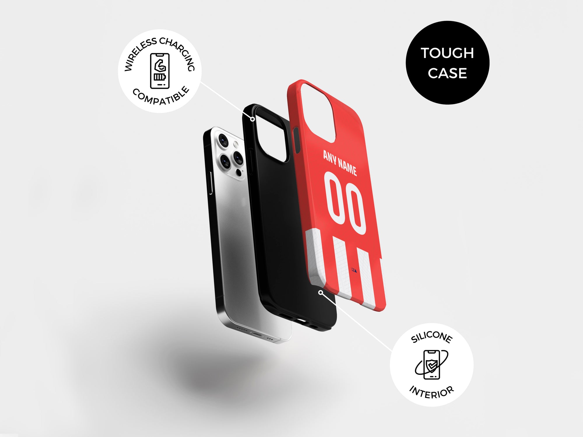 Atletico Colchoneros 2023-24 Home Kit Phone Case