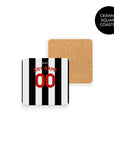 Newcastle The Magpies 2023-24 Home Kit Coaster