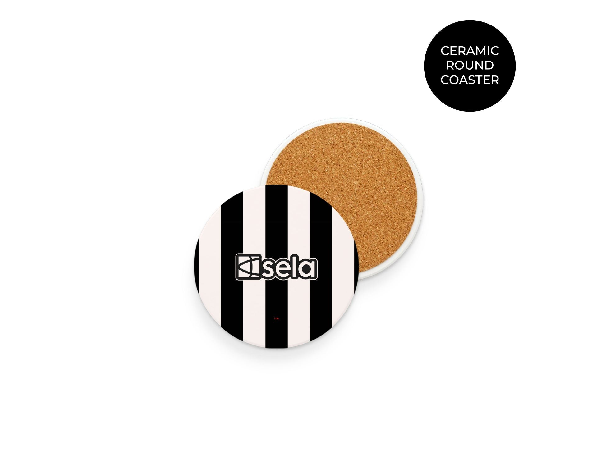 Newcastle The Magpies 2023-24 Home Kit Coaster