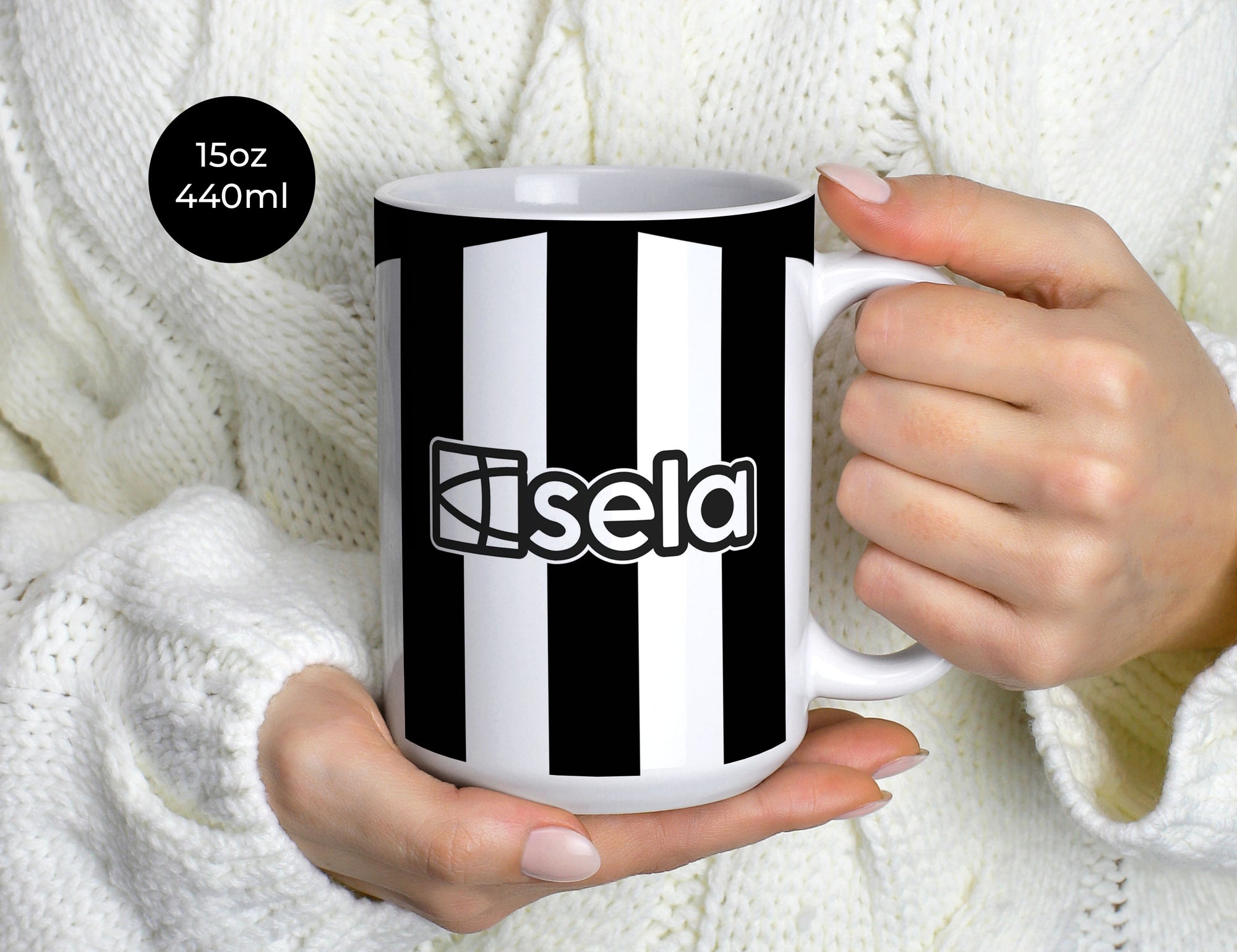 Newcastle The Magpies 2023-24 Home Kit Mug