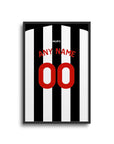 Newcastle The Magpies 2023-24 Home Kit Print