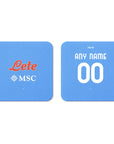 Napoli Gli Azzurri 2023-24 Home Kit Coaster