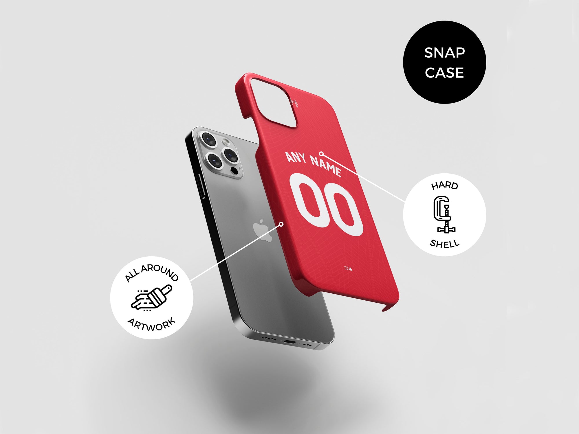 Liverpool Reds 2023-24 Home Kit Phone Case