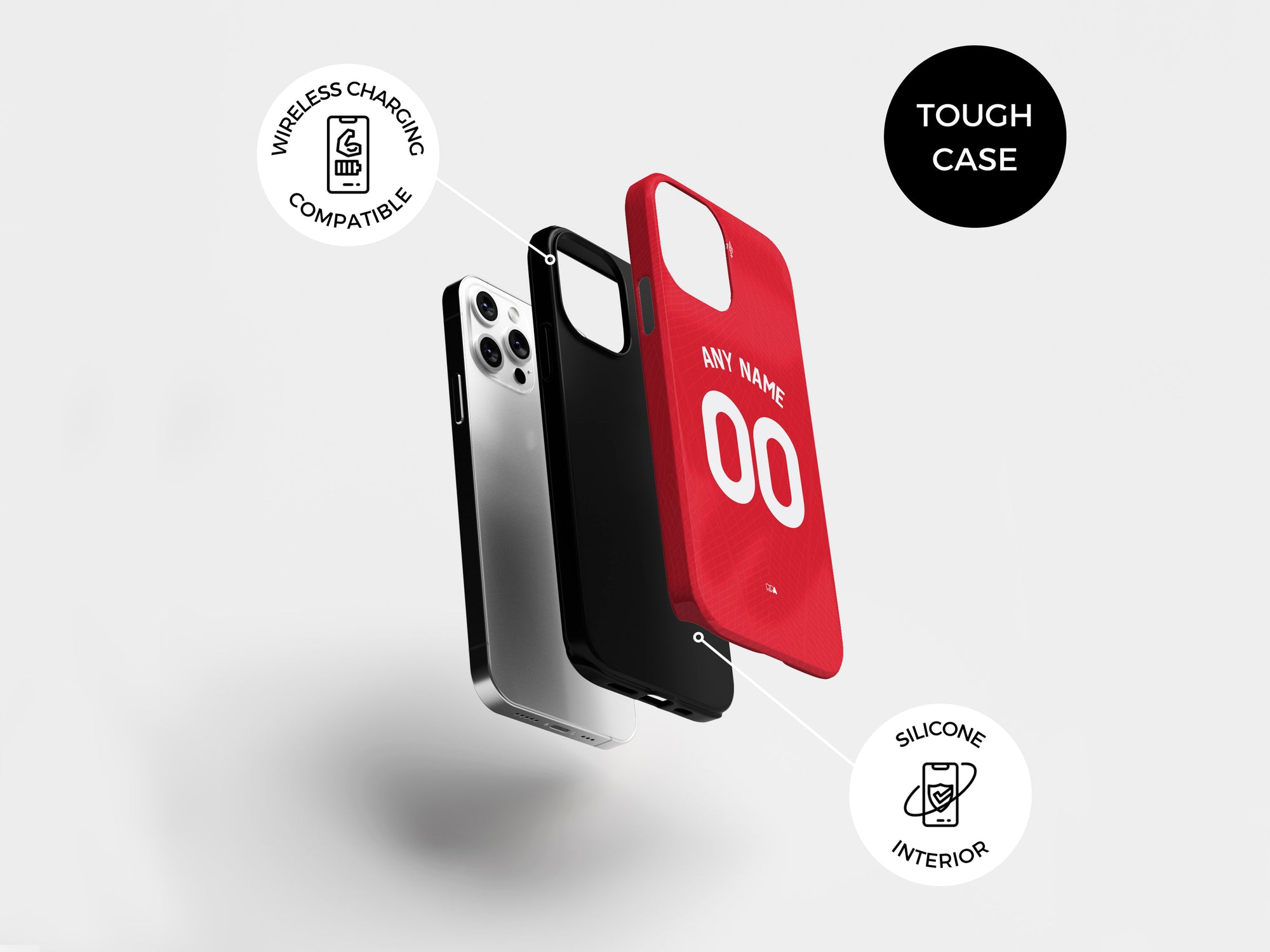 Liverpool Reds 2023-24 Home Kit Phone Case