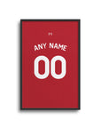 Liverpool Reds 2023-24 Home Kit Print