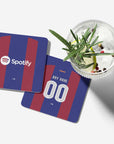 Barcelona Culés 2023-24 Home Kit Coaster