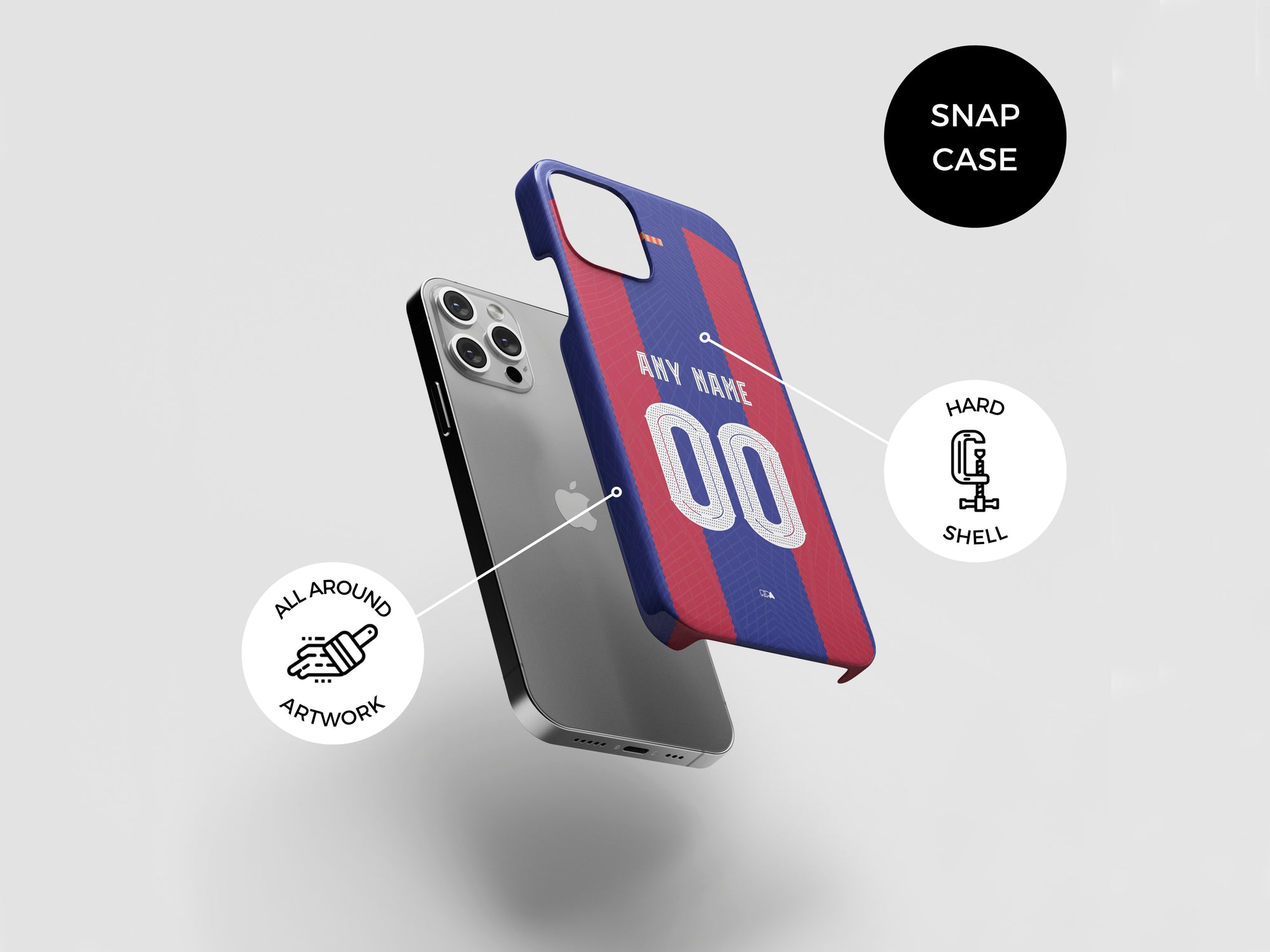 Barcelona Culés 2023-24 Home Kit Phone Case