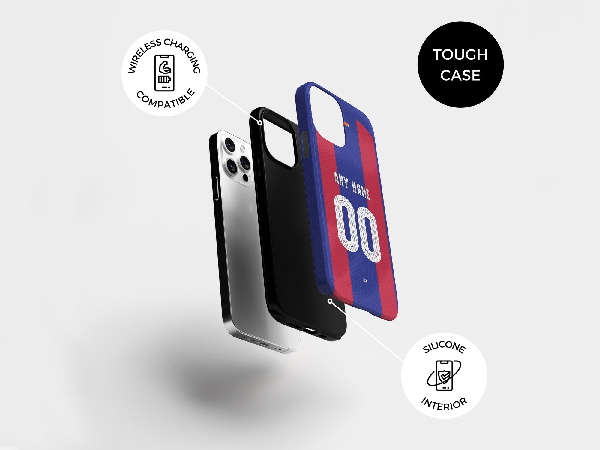 Barcelona Culés 2023-24 Home Kit Phone Case